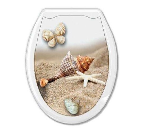 Сиденье для унитаза Ракушка-бабочка