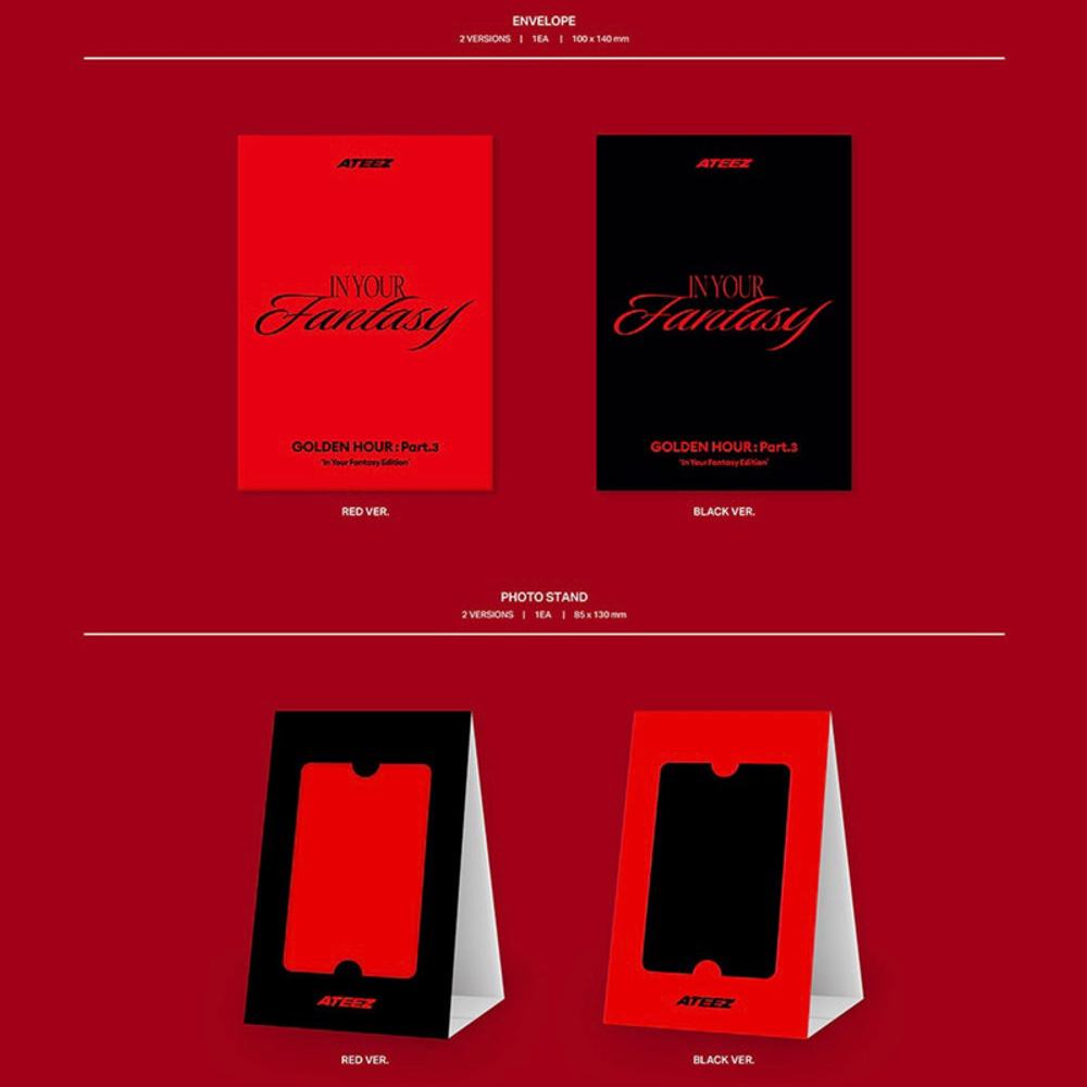 Альбом Ateez GOLDEN HOUR : Part.3 (In Your Fantasy Edition, pocaalbum ver.)