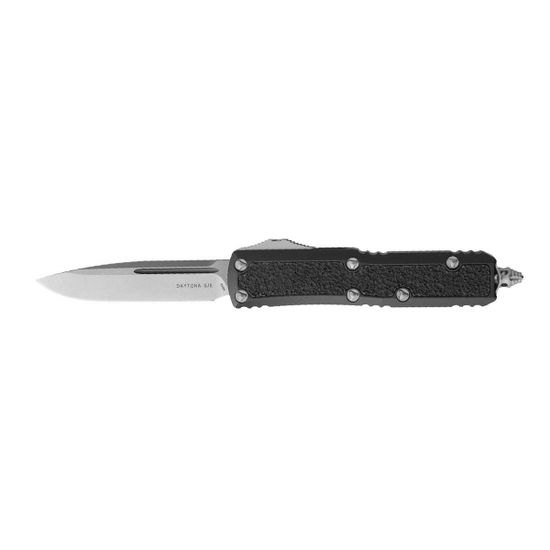 Нож Microtech Daytona 124-10S клинок из стали M390, рукоять Алюминий