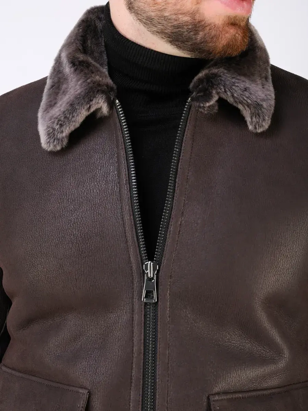 Дубленка зимняя натуральная