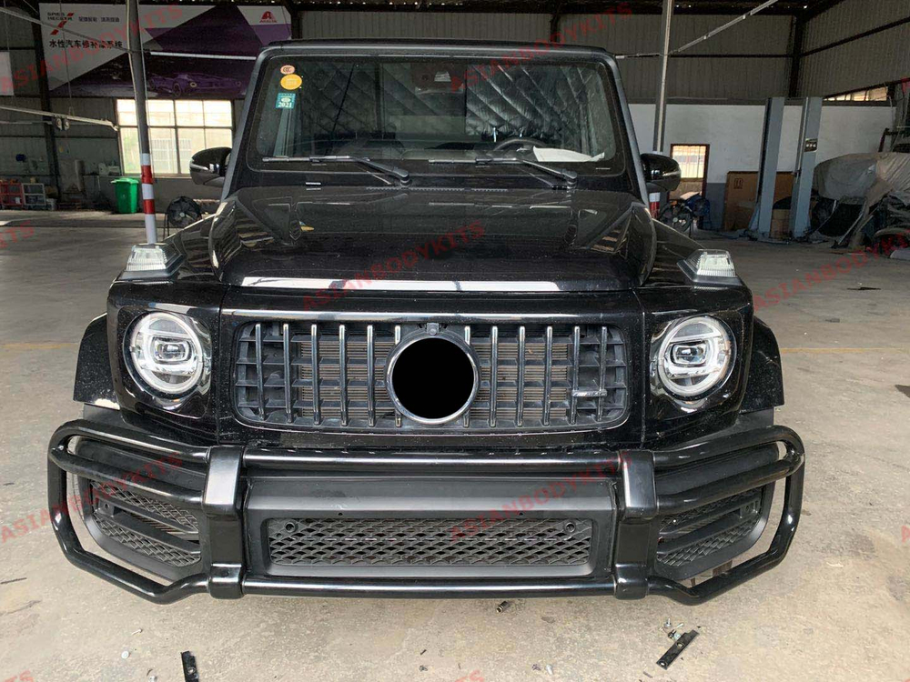 Силовой бампер для Mercedes-Benz G-Class W463A/W464 G63 2018-2023 Мерседес Гелик гелентваген