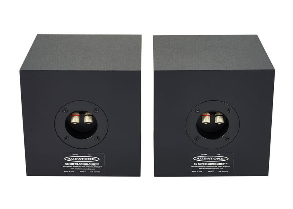 Auratone 5C Passive Pair Black Made in USA