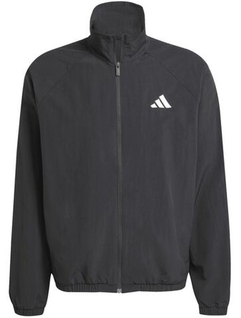 Мужская теннисная куртка Adidas Essentials With Small Logo - black/white