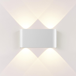 7192/4WL HIGHTECH ODL27 Настенный светильник белый/металл IP20 LED 4W 3000K 220V MAGNUM