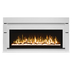 ЛИНДОС R SF50/T50 WT-LCB510/BL-LCB917 БЕЛЫЙ/УНИ НЕРО + SAFITA Электрокамин