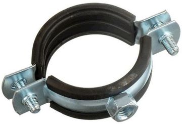 Хомут металлический с гайкой