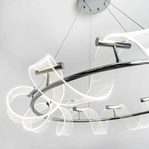 Подвесная светодиодная люстра Modelux Modestyle MS.3029.10 CR