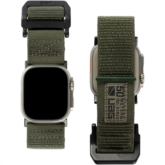 Ремешок UAG Active Strap для Apple Watch 42/44/45/49 мм (194004117245), зеленый