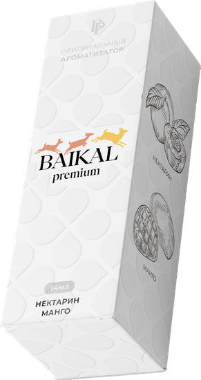 Ароматизатор Baikal Premium Оригинальный Нектарин Манго