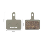 Колодки тормозные цельнометаллические Toopre для электросамокатов и велосипедов