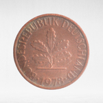 Germany, 1 Pfennig, 1978, (Munich Mint - "D"), VF
