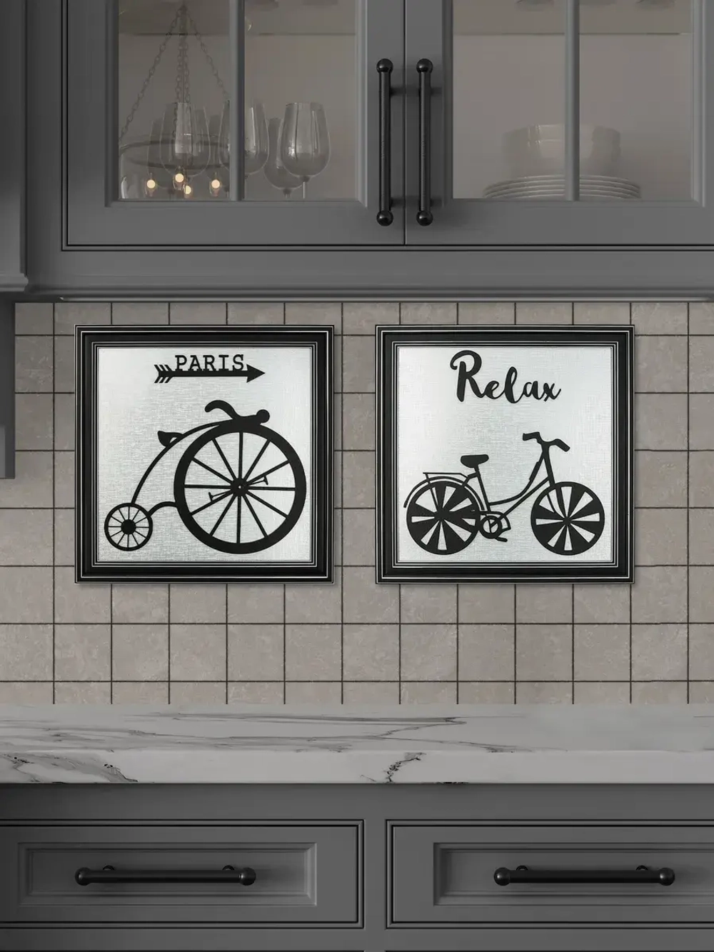 Панно на стену для интерьера 35*35 см