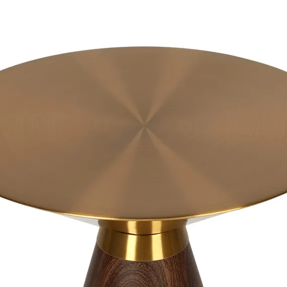 Кофейный стол Vaso Gold диаметр 49