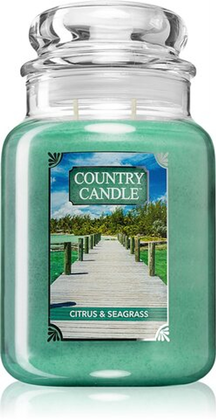 Country Candle Citrus & Seagrass - ароматическая свеча /  duża 652  g  / GTIN 846853060736