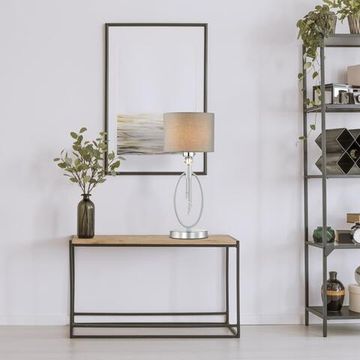 4515/1T NEOCLASSI LN20 64 хром, серый Настольная лампа E27 60W 220V SANTIAGO