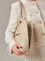 Сумка Bossy DBR 31382 бежевая пудра