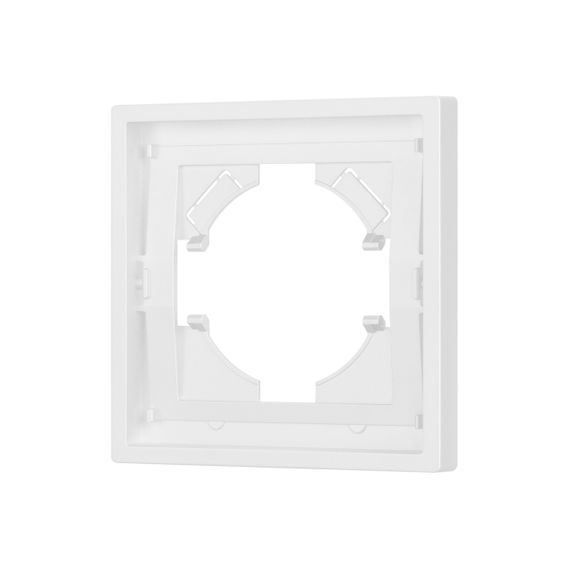 Рамка пластиковая FRM-TENDO-PL-1-WH Arlight 053835