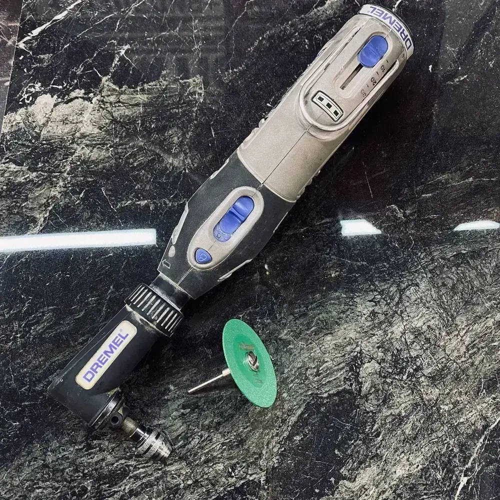 Диск алмазный с оправкой "Зеленый Дракон" для гравера по керамограниту и стеклу 1 шт /50 мм/100-120 Grit