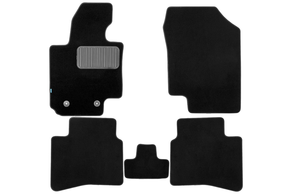 Коврики в салон для JAC JS4 2022- внедорожник , 5шт. (текстиль) арт.KLEVER0312600222110KH