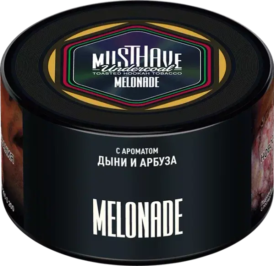 Табак для кальяна Must Have Undercoal 25г Melonade (Арбуз Дыня)