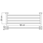 Wern K-2511 Полка для полотенец