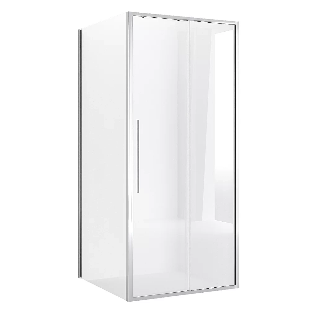 Душевой уголок Niagara Nova NG-64-10A/NG-A100-34 100х100 стекло прозрачное/профиль хром