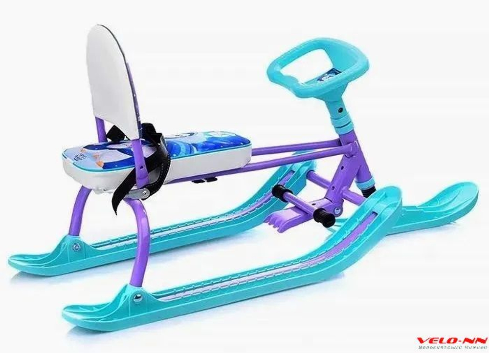 Снегокат Ника Twiny1+  TW1+/П с пингвинятами