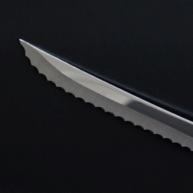 Нож слайсер для хлеба 17,5 см с деревянной ручкой