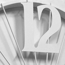 Настенные часы DM-110 White 70см Galaxy