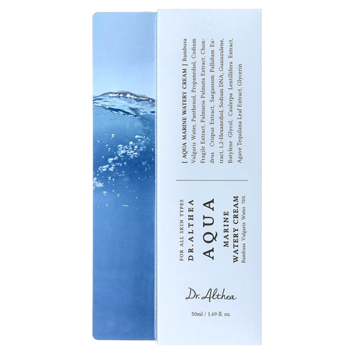 Dr. Althea, Aqua Marine, увлажняющий крем, для всех типов кожи, 50 мл (1,69 жидк. унции)