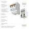 Автоматический выключатель Werkel 3P 25А C 4,5кА W903P254 4690389192876