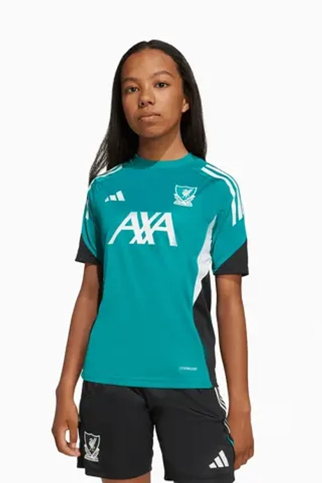 Футболка adidas Liverpool FC 25/26 Competition Training Junior - бирюзовый
