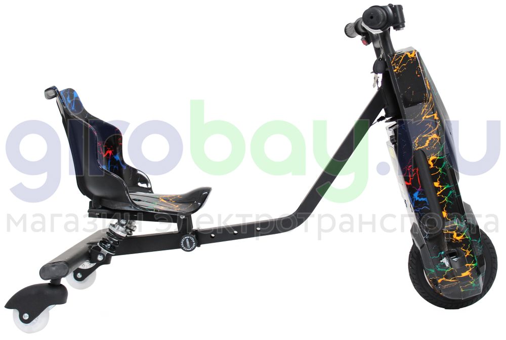 Электро Дрифт-карт IKINGI Drift Cart P2 250W (36V/4.4Ah) - Цветная молния фото №6