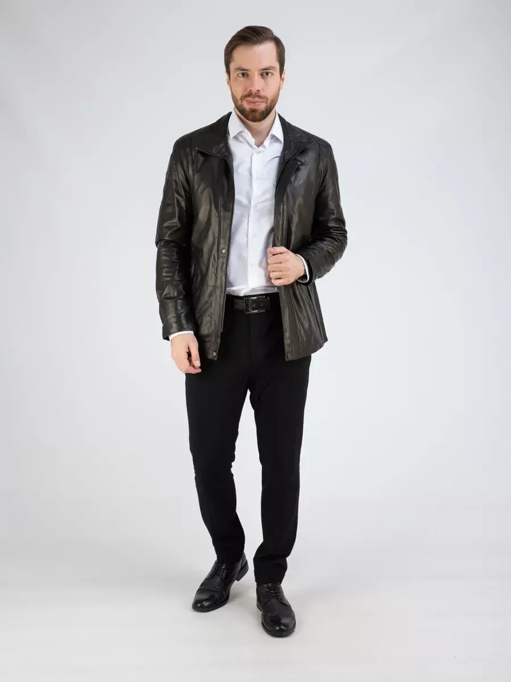 Кожаная куртка демисезонная Турция