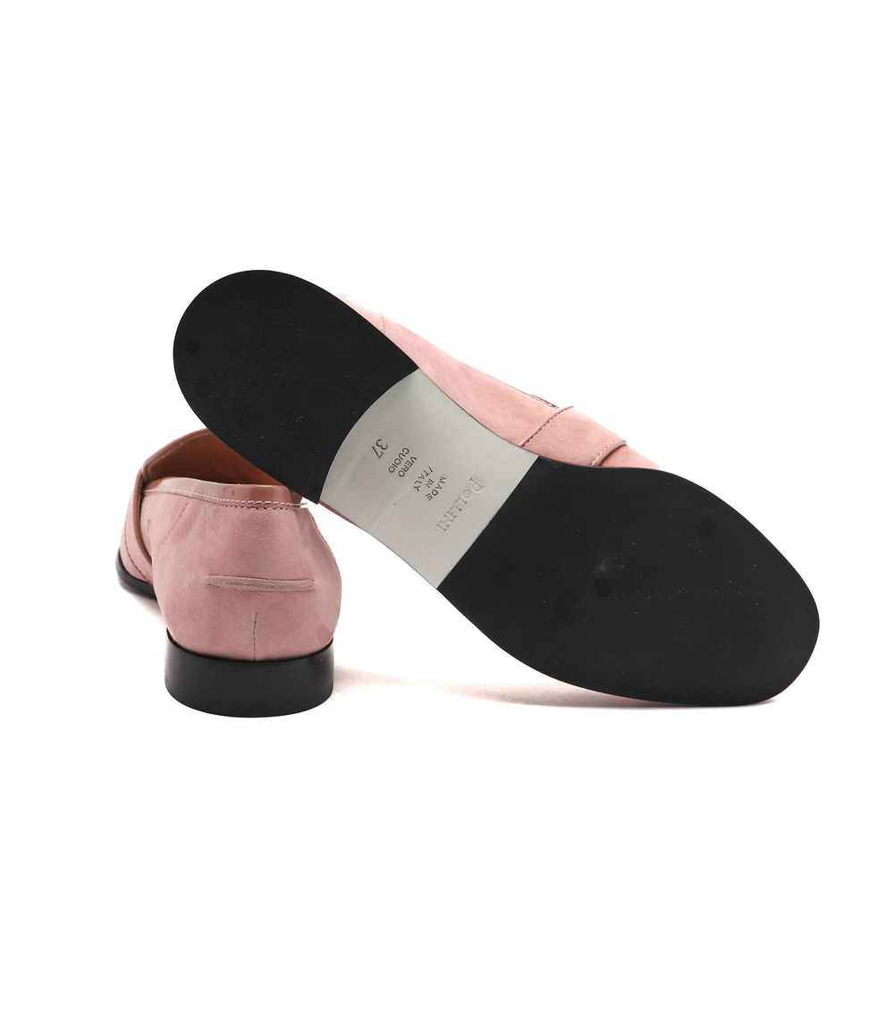 Кожаные мокасины Pollini - розовый(SA10212M0ETA3)