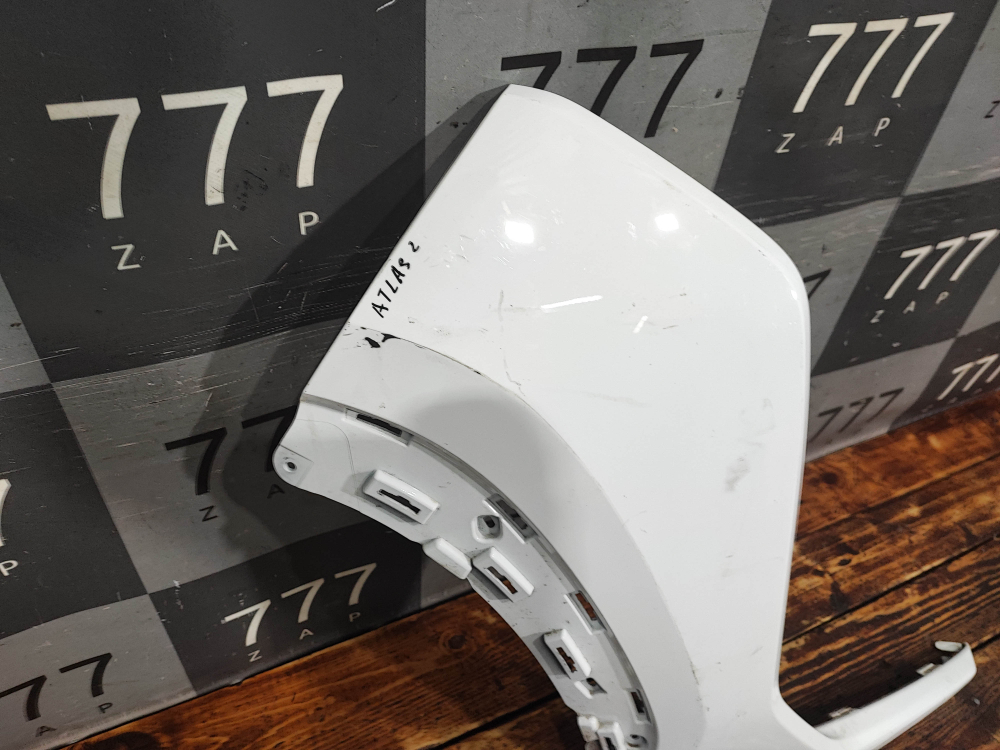 Бампер передний правая часть Geely Atlas 2 23-нв Б/У Оригинал 6010216700