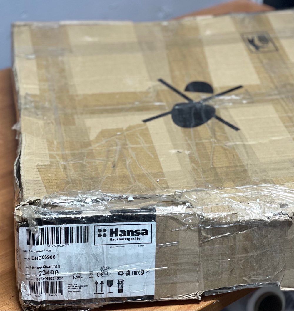 Электрическая панель Hansa BHC66906, черный