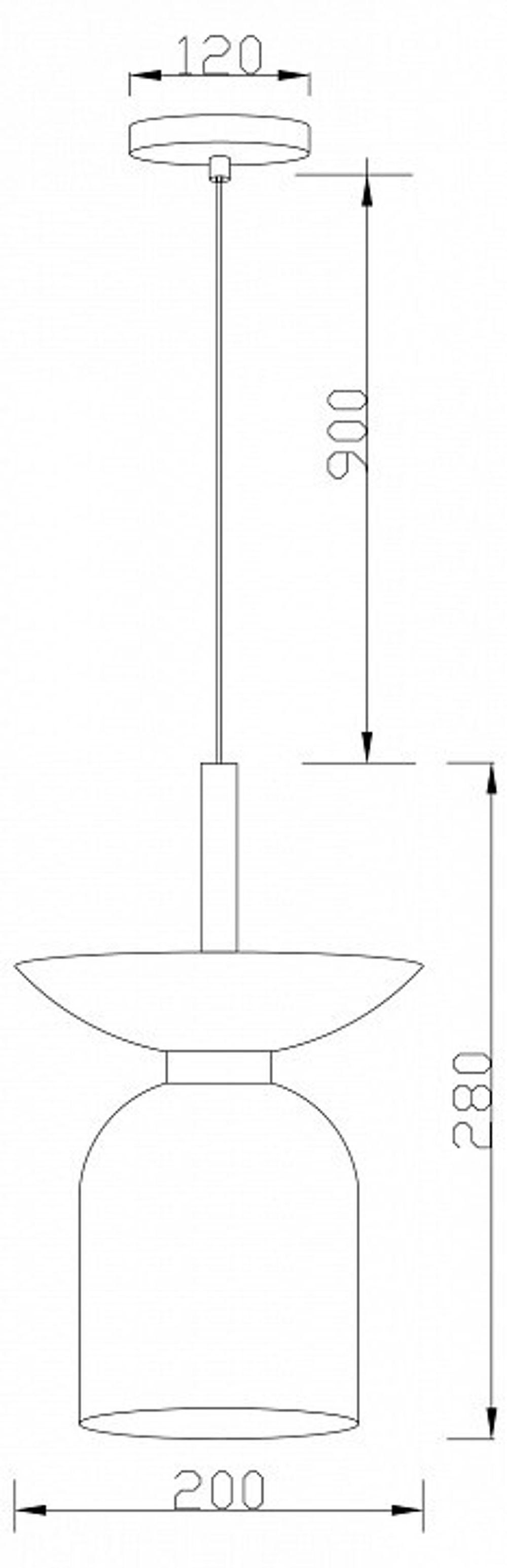 Подвесной светильник Moderli Lecce V11554-1P