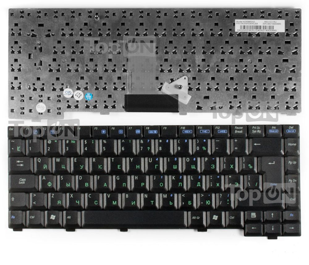 Клавиатура для ноутбука Asus A3 A3L A3G A3000 A6 A6000 Z9 Z81 Z91