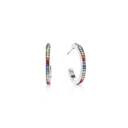 Серьги Coeur de Lion Multicolour Silver 0139/21-1517 цвет мультиколор, серебряный