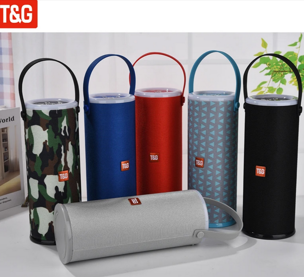 Беспроводная колонка TG-513 (USB TF FM) LED Flashing Light