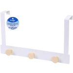 Крючки надверные на планке «ЛОФТ ВОСТ», цвет белый, 30*18см (Лейбл Селфи)