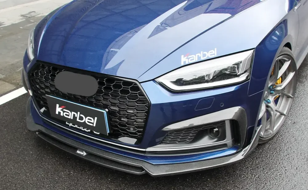 Карбоновая губа для AUDI S5 & A5 S LINE 2017-2019 B9 Ауди обвес