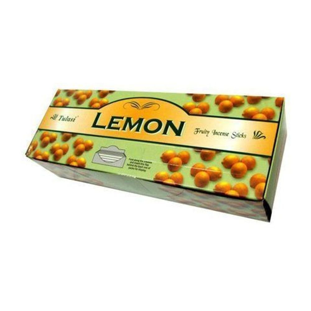 Tulasi Lemon шестигранник Благовоние Лимон