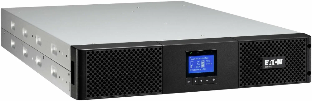 ИБП с двойным преобразованием EATON 9SX3000IR чёрный 2700 Вт