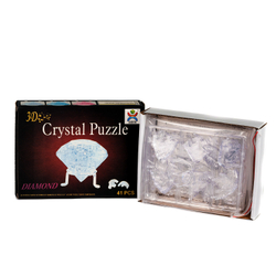3D-Пазл Бриллиант Прозрачный Crystal Puzzle