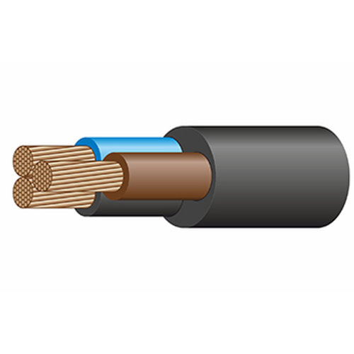 Кабель медный силовой гибкий КГтп-ХЛ-380/660 3х0,75 ГОСТ
