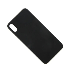 Задняя крышка для Apple iPhone Xs Серый (широкий вырез под камеру) - Премиум