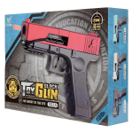 Пистолет с мягк.пулями, коробка 002B