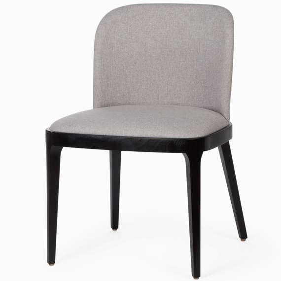 Стул Driade, светло-серый, черные ножки